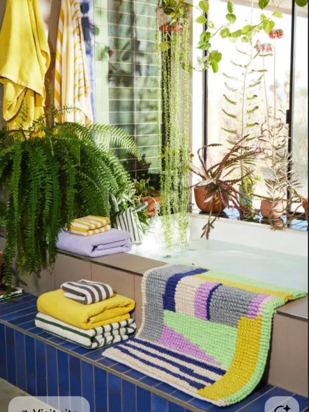 Quiet Town Recycled Bath Rug